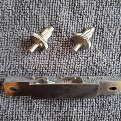 Vintage ABM 2400 Roller Bridge - Chrome - Gibson Fender Gretsch image 3