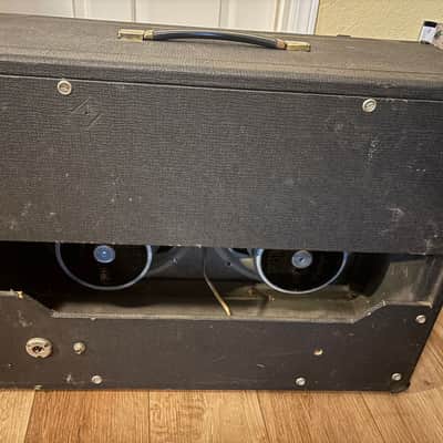Vox 2-12 guitar cab 1962-65 - black image 4
