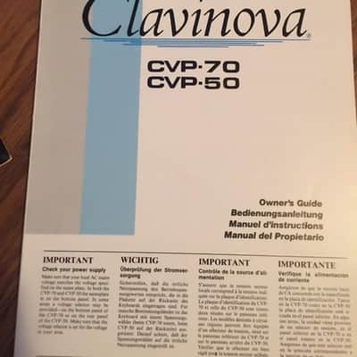 YAMAHA CLAVINOVA CVP-70 LATE 80'S TO EARLY 90'S EBONY EXCELLENT PURCHASED NEW ONE OWNER RARELY PLAY image 13