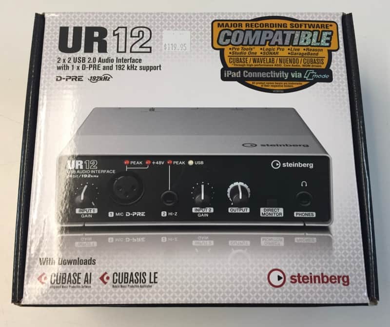 Steinberg UR12 USB 2.0 Audio Interface image 1