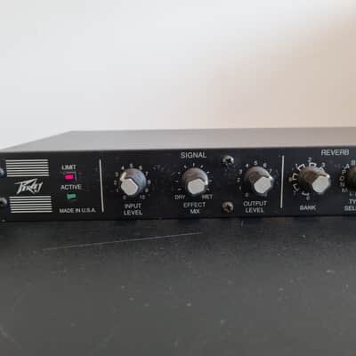 Peavey - Univerb II Black Stereo Reverb /Delay 19" Rack Mountable Processor Effect for repair image 6