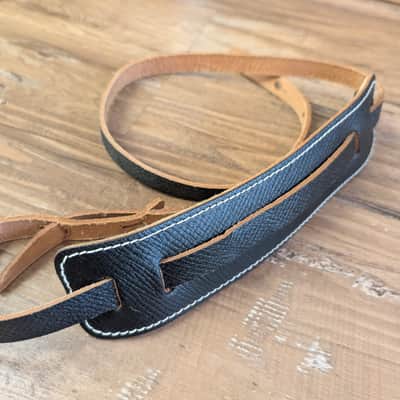 Bobby Lee Sottile Mfg Co Guitar Strap Vintage 1970s Black NOS Excellent! image 1