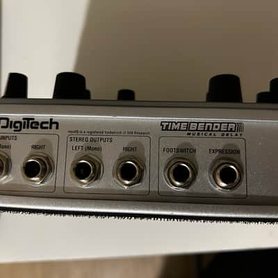 DigiTech Time Bender Musical Delay 2000s - Silver image 4