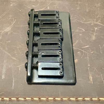 Fender Jim Root Jazzmaster Bridge Assembly - Black - No Trem - Hardtail image 4