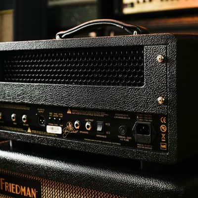 Friedman JJ-Junior Jerry Cantrell Signature 2-Channel 20-Watt Guitar Amp Head 2019 - Present Black (230v, not 110v) image 5