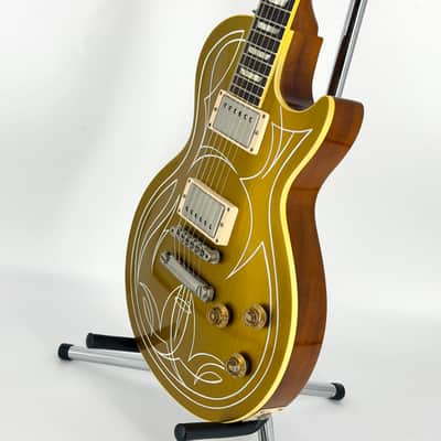 2013 Gibson Custom Shop Billy Gibbons Pinstripe '57 Les Paul - Gold Top image 10