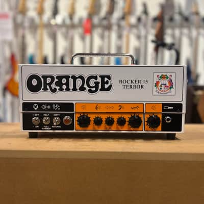 Orange Rocker 15 Terror 2-Channel 15-Watt Guitar Amp Head 2018 - Present - White image 1