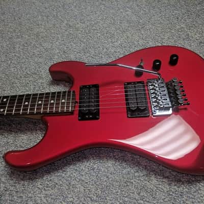 Kramer Pacer Imperial Neptune NJ Candy Apple Red, Schaller Pickups, Floyd Rose Vintage image 2