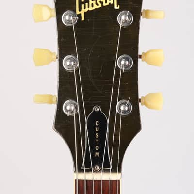 Gibson Custom Les Paul  1970 - Cherry -VIDEO- Cherry 3 Pat No Sticker pickups image 10