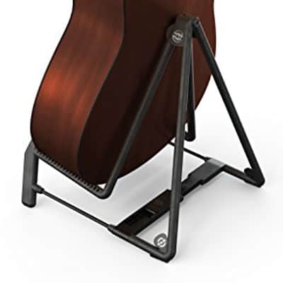 K&M Stands 17580B Heli 2 Acoustic Guitar Stand, Black image 4