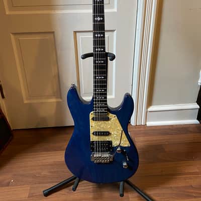 Framus Diablo 2006 - Blue/oil finish image 1