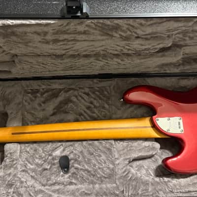 Fender American Ultra II Jazz Bass V Sinister Red image 12