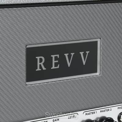 Revv Generator G50 50-/10-watt Tube Amplifier Head - Silver (Gen50Slvd1) image 5