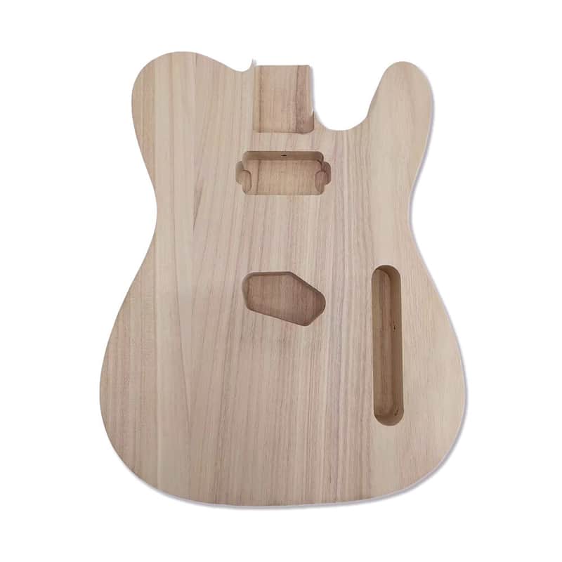 Telecaster Style Electric Guitar Body Lightweight Paulownia Wood image 1