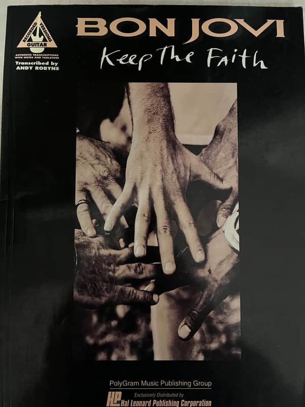 Bon Jovi - Keep The Faith - Guitar Tab / Tablature Book image 1