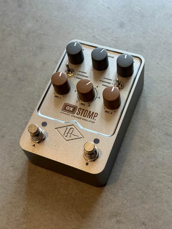 Universal Audio OX Stomp Dynamic Speaker Emulation Guitar Pedal image 1