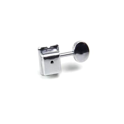6- in-line Vintage Style Guitar Tuners Tuning keys Head Pegs, Chrome image 9