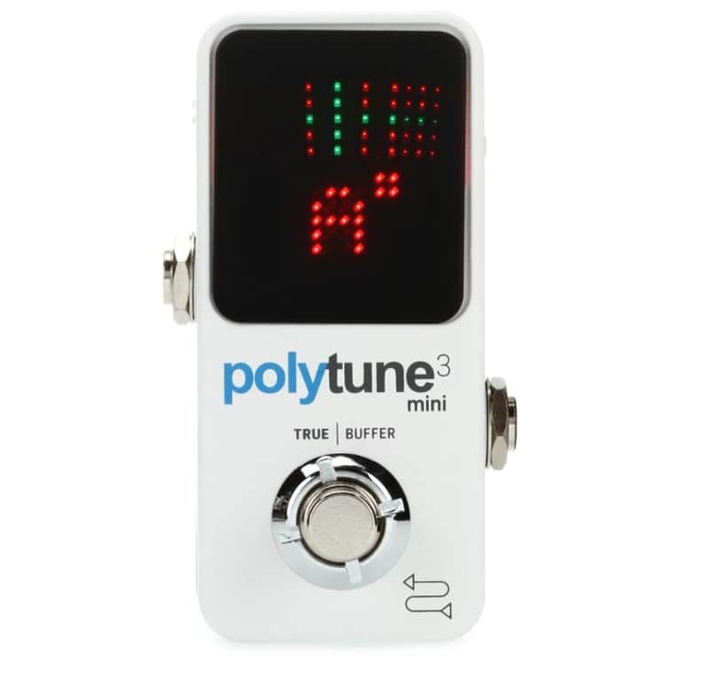 TC Electronic POLYTUNE 3 MINI Tiny Polyphonic Tuner with Multiple Tuning Modes and Built-In BONAFIDE BUFFER image 1