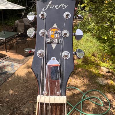 Firefly FF338, $200 David Allen P51 Humbuckers, pro locking tuners image 10