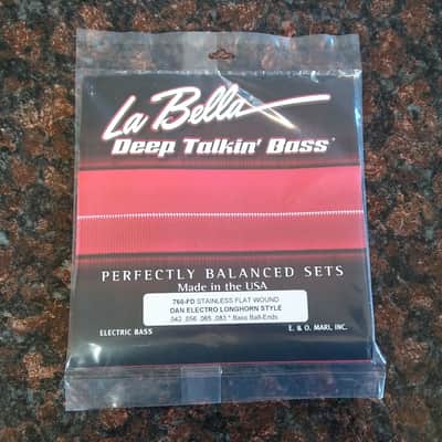 LaBella 760-FD Stainless Flatwound Danelectro Longhorn Style image 1