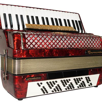 Barcarole Prominenz Piano Accordion made in Germany 120 Bass Buttons New Straps Case 2180, Powerful sound, Accordian for Adults image 2