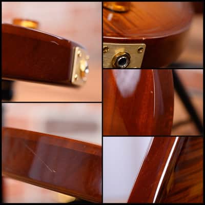 PRS 20th Anniversary Custom 22 Flame Maple Top Violin Amber Sunburst 2005 w/ OHSC image 16