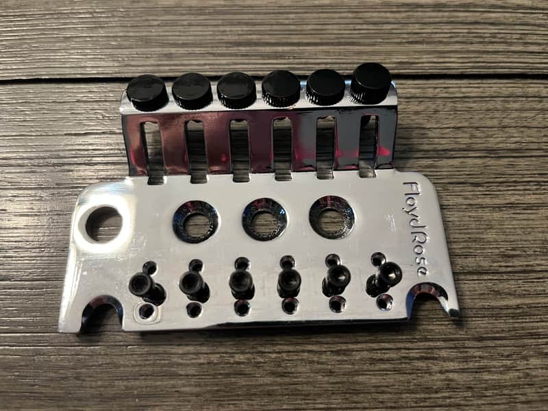 Floyd Rose 1000 Series Tremolo Base Plate & Extra Fine Tuners image 1