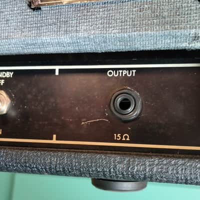 Vox Super Foundation Bass Amp 100 Watt 1967/68 Serial Number  SB 1315 and Speaker Cab image 7