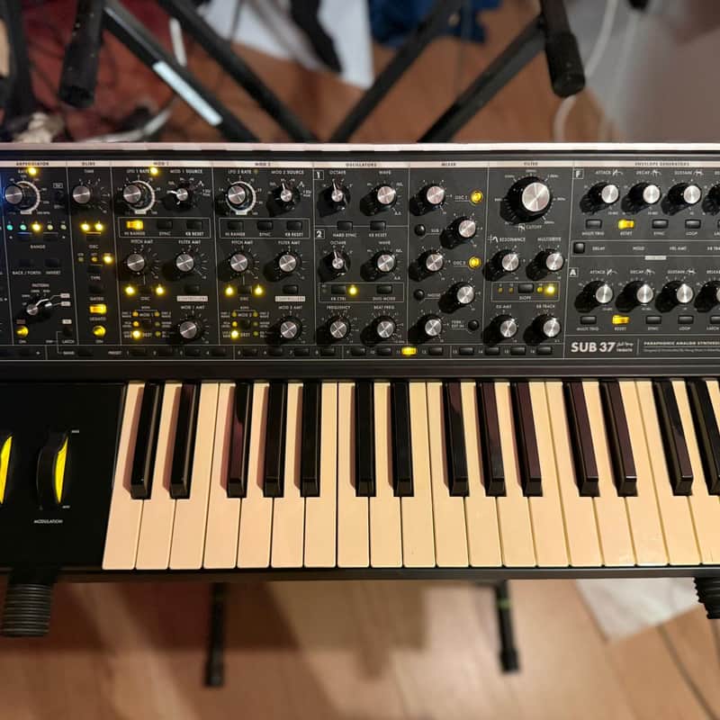 2017 – Present Moog Sub 37 Analog Synth Black
