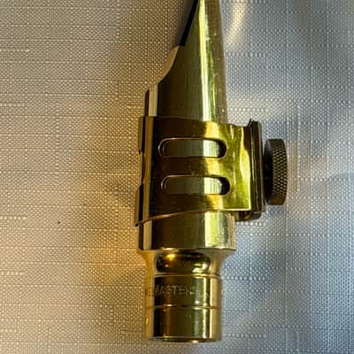Otto Link OLM-404-5* NY Super Tone Master Metal Tenor Sax Mouthpiece -1990s- Gold image 2