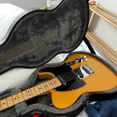 Fender Player Telecaster with Maple Fretboard 2018 - 2024 - Butterscotch Blonde with Hardshell Case image 5