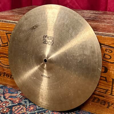 16” Paiste 1976 Black Label 2002 Crash Cymbal 1120g *Video Demo* image 2