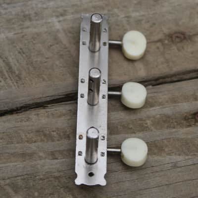 6 Vintage Open Back 3 in Line Strip Tuners Gibson Martin Harmony Kay Teisco image 10