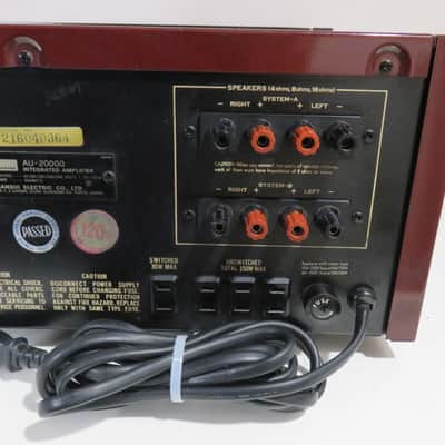 SANSUI AU-20000 INTEGRATED AMPLIFIER ( AMP ) FULLY SERVICED RECAPPED image 13