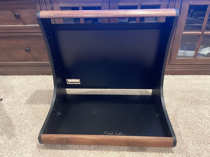 Needham Woodworks Eurorack Case 16U 120HP 2020's - Black and Wood image 1