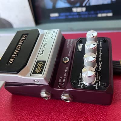 Digitech HardWire RV-7 リバーブ Lexicon DigiTech HardWire RV-7 Stereo Reverb Guitar Pedal Lexicon Vintage