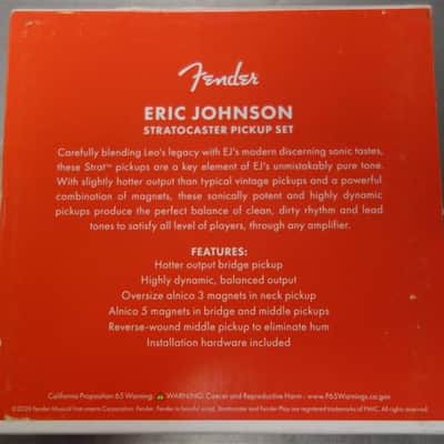 Fender Eric Johnson Stratocaster Pickups, Set of 3 image 2