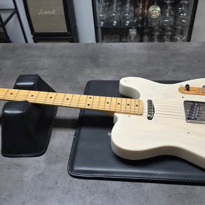 ESP Vintage Telecaster 80s Ash Body White Blonde MJ Japan MIJ 1980's Tele Fender Headstock 400 series TE Guitar image 9