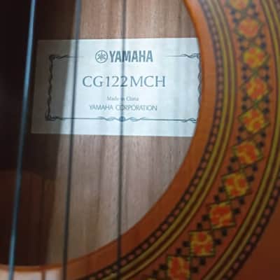 Yamaha CG122MCH Classical Guitar – Solid Cedar Top - Used image 5