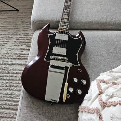 Gibson SG Standard with Maestro Vibrola 1966 - Cherry image 24