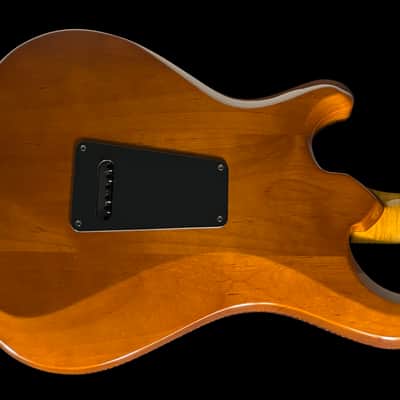 2025 Knaggs Larry Mitchell Signature Severn Tier 1 Flame Top Gloss ~ Aged Scotch image 3