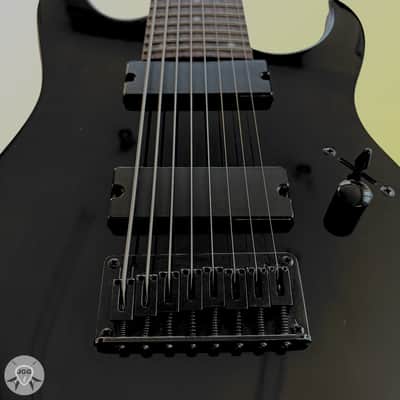Ibanez RG8 Black 8-String – 2016 - Mahogany Body - Very Good+ Condition image 3
