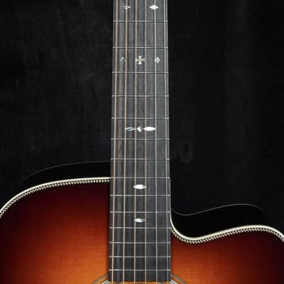 Collings OM2H with Cutaway, Sunburst Top, and Vine Peghead Inlay image 5