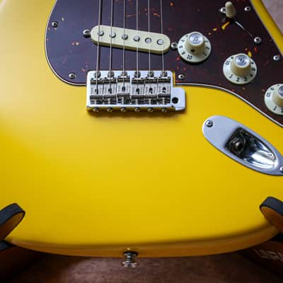 FENDER USA Custom Shop 59' Reissue Stratocaster NOS M/H "Grafitti Yellow + Rosewood" (2009) image 8