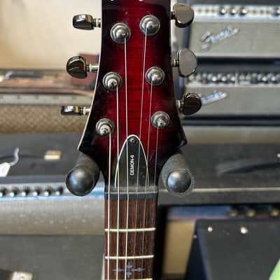 Schecter Demon-6 2018 - Present - Crimson Red Burst image 3