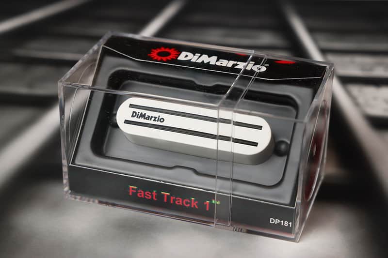 DiMarzio DP181W Fast Track 1 Single Coil Pickup - White image 1