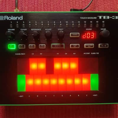 Roland TB-3 AIRA Touch Bassline Synthesizer 2014 - Present - Black