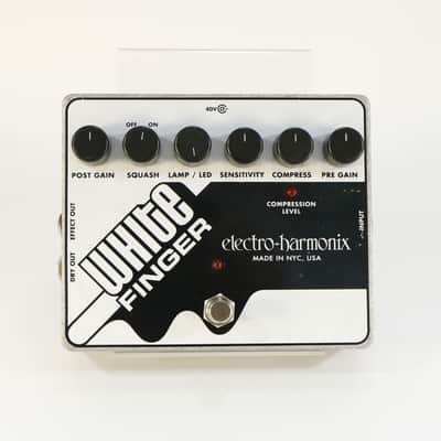 Electro-Harmonix White Finger XO Compressor (with 40V EU Plug Adapter) image 2