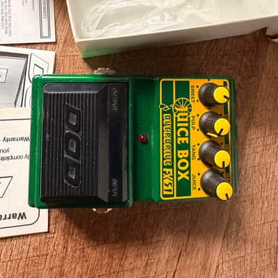 DOD FX51 Juice Box 1996 - 1997 - Metallic Green image 2