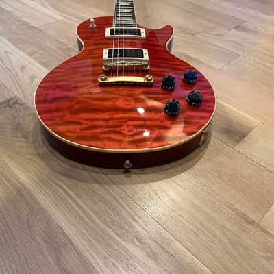 1996 Orville Les Paul RARE Matching Quilt Top Headstock USA Gibson Pickups Grover Tuners w/HSC 8.5 LBS image 5